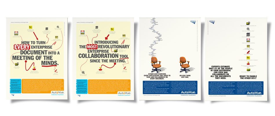 Cimmetry AutoVue, Product Solution Ad Campaign by pruneau | Teamworks Communications