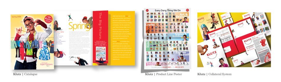 Portfolio, Collateral, Print Communications by pruneau | Teamworks Communications, Klutz, Scholastic
