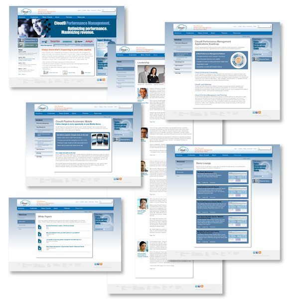 Cloud 9 Analytics, Web Pages Cloud 9 Analytics, web site pages, designed and produced by pruneau | Teamworks Communications