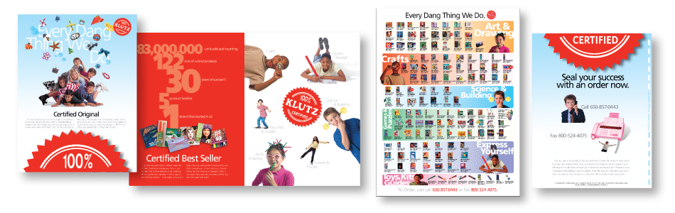 Klutz Product Line Insert + Collateral | TeamworksCom