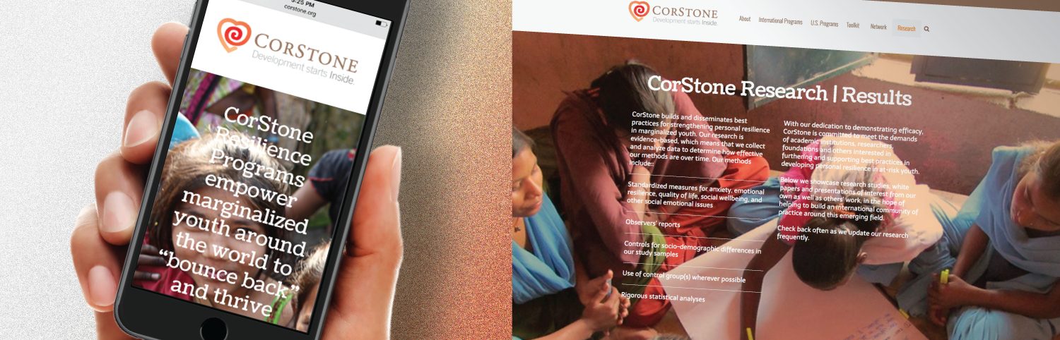 CorStone Mobile Website + Site Content | TeamworksCom