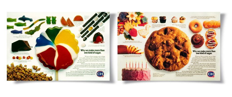 C&H Sugar Print Advertising | TeamworksCom 