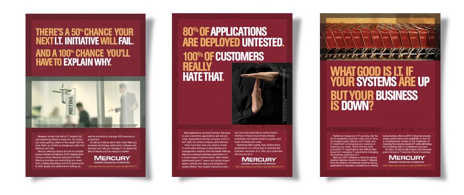Mercury Interactive Ad Campaign | TeamworksCom