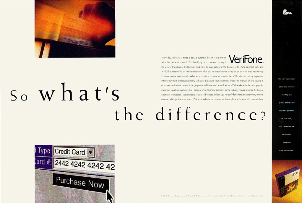 Verifone Brand Advertising | TeamworksCom